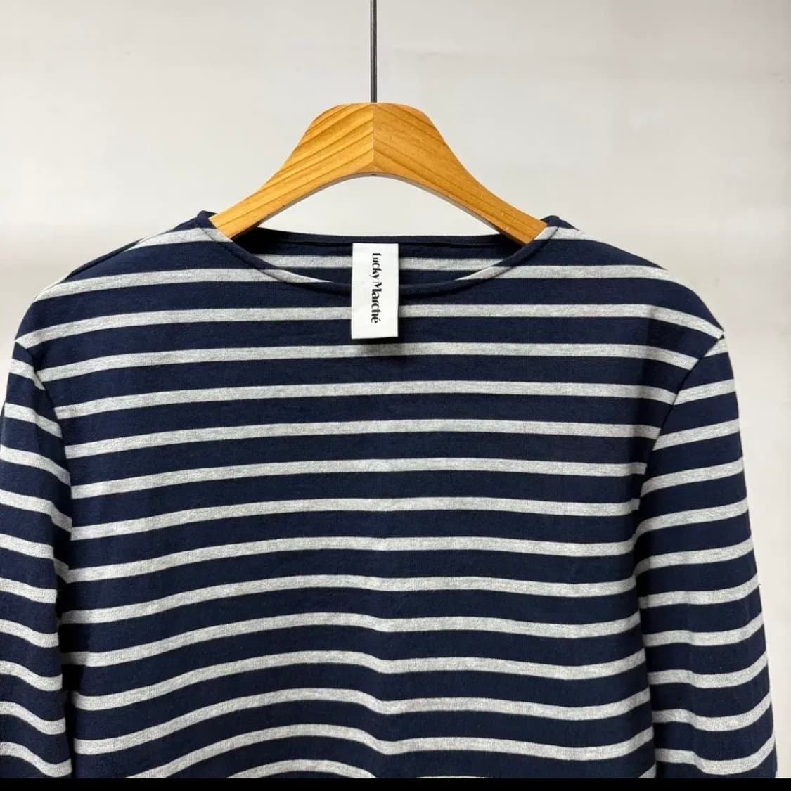 Lucky Marche 럭키마르쉐 스트라이프 크롭티 M사이즈 JS38 상품이미지2