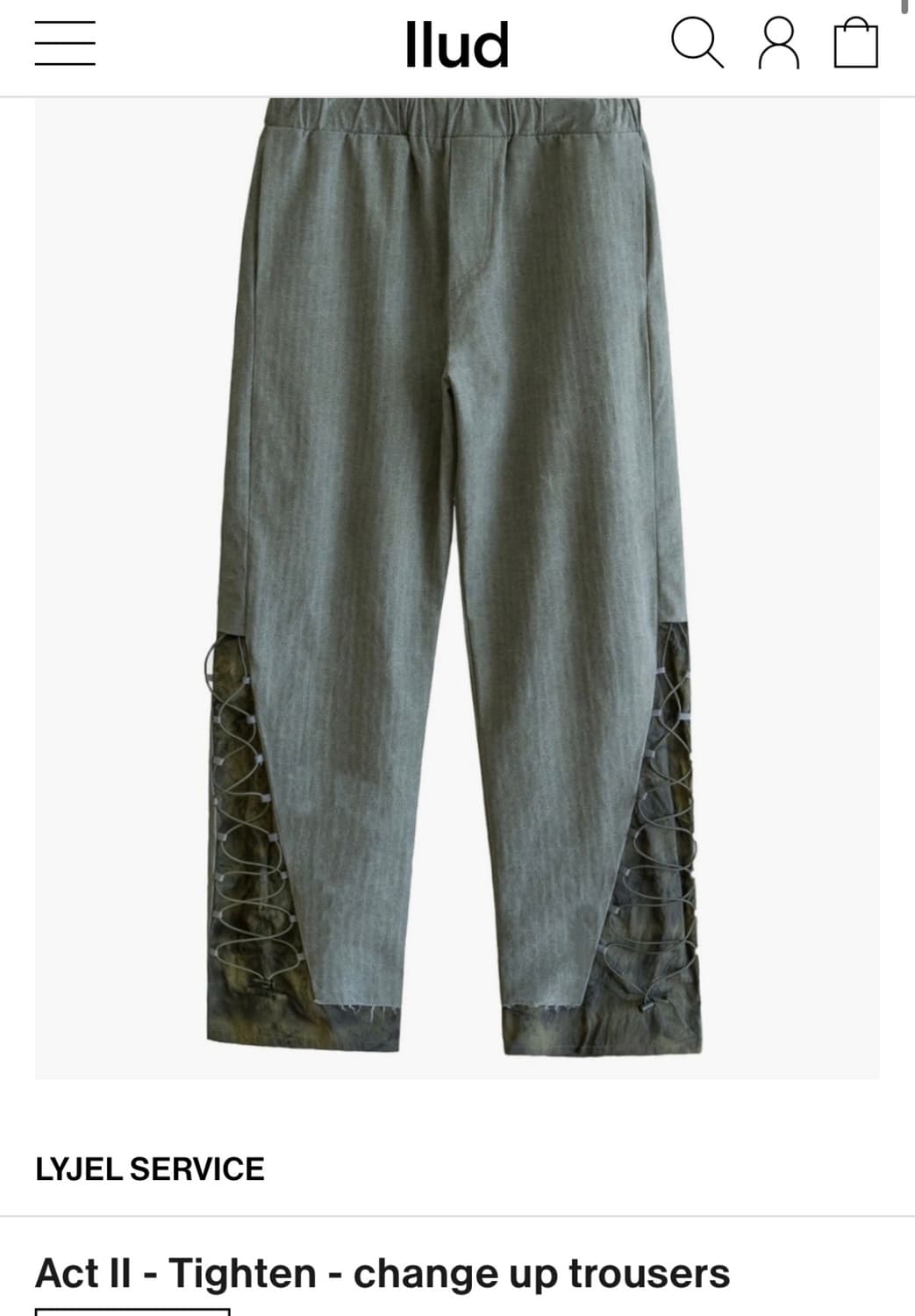 Act II - Tighten - change up trousers 상품이미지1