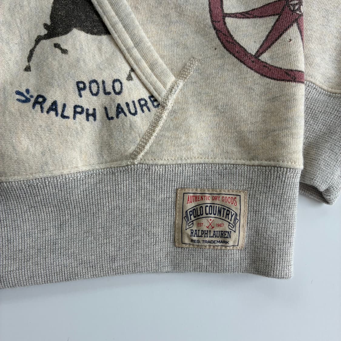 Polo  폴로 랄프로렌 신형 멀티 컨트리 프린팅 후드티 상품이미지3