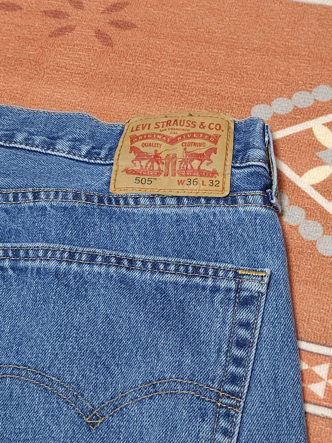 리바이스 505 데님팬츠 상품이미지6