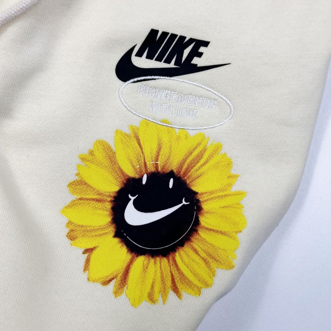 나이키 스우시 플라워 라이트 옐로우 조거팬츠 (L) 상품이미지4