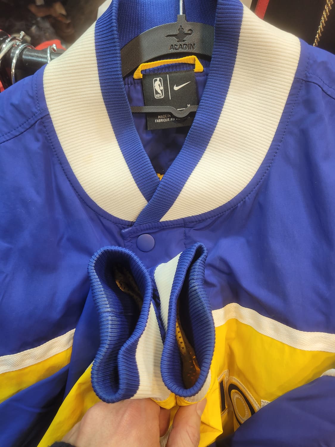 나이키 워리어스 NBA 블루종 자켓 100 사이즈 상품이미지6