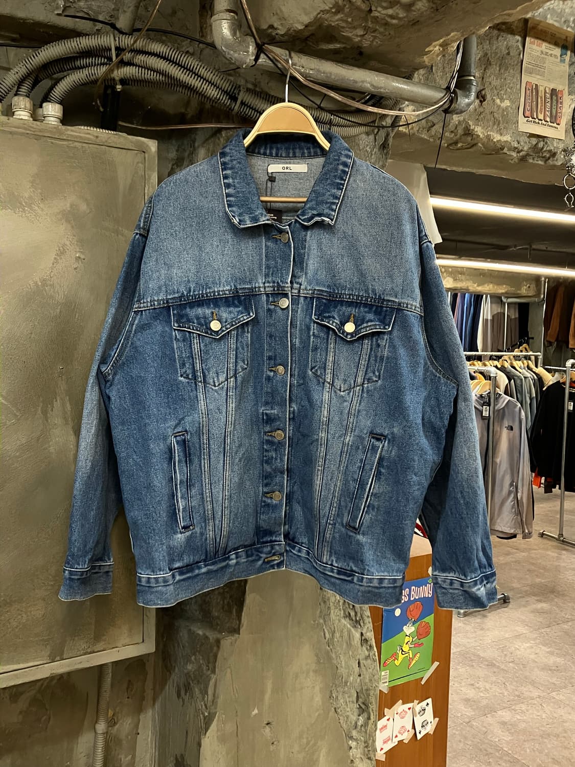 GRL 데님 자켓 M #csz2725 상품이미지1
