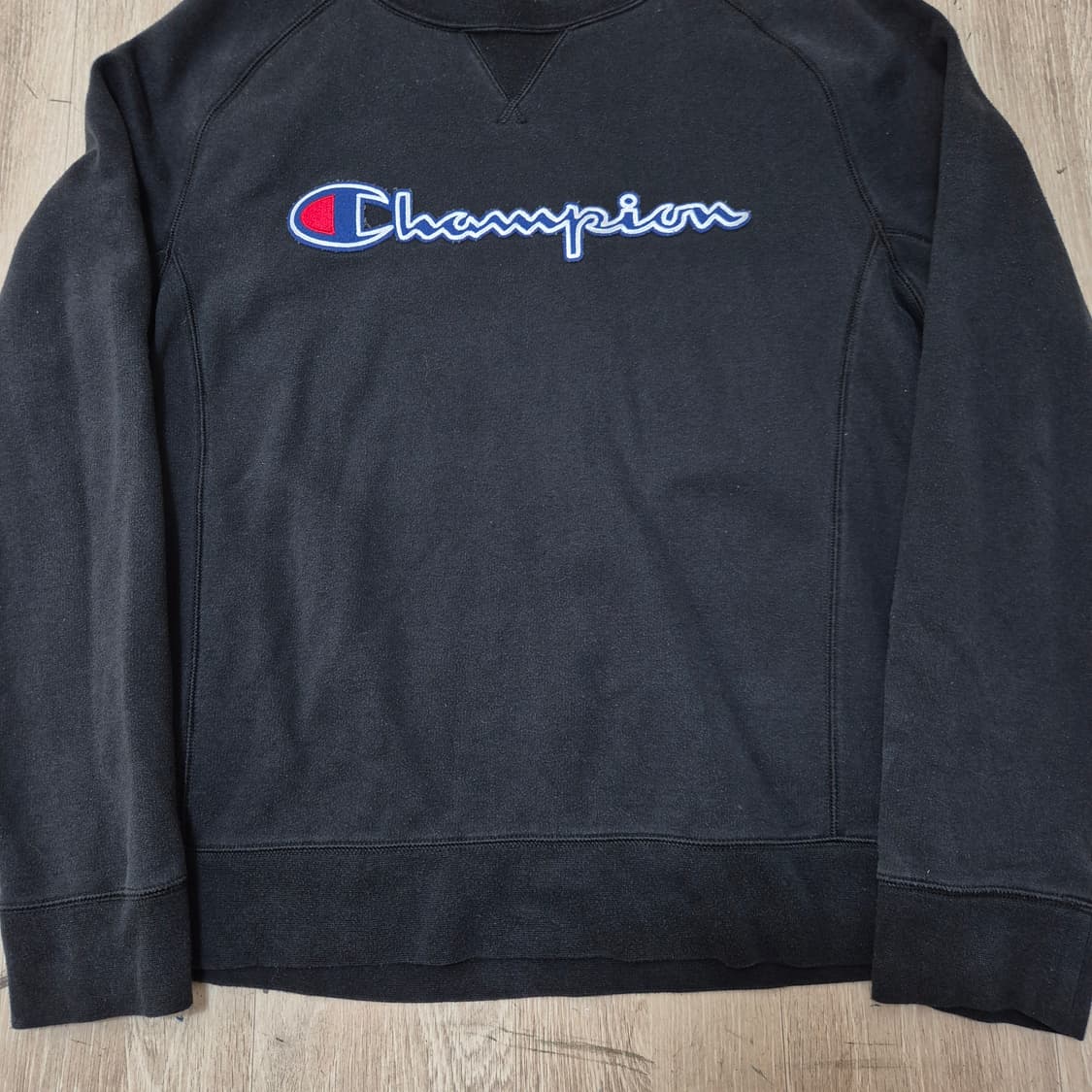 챔피온 스펠아웃 빅로고 기모 맨투맨 L(100) 상품이미지3