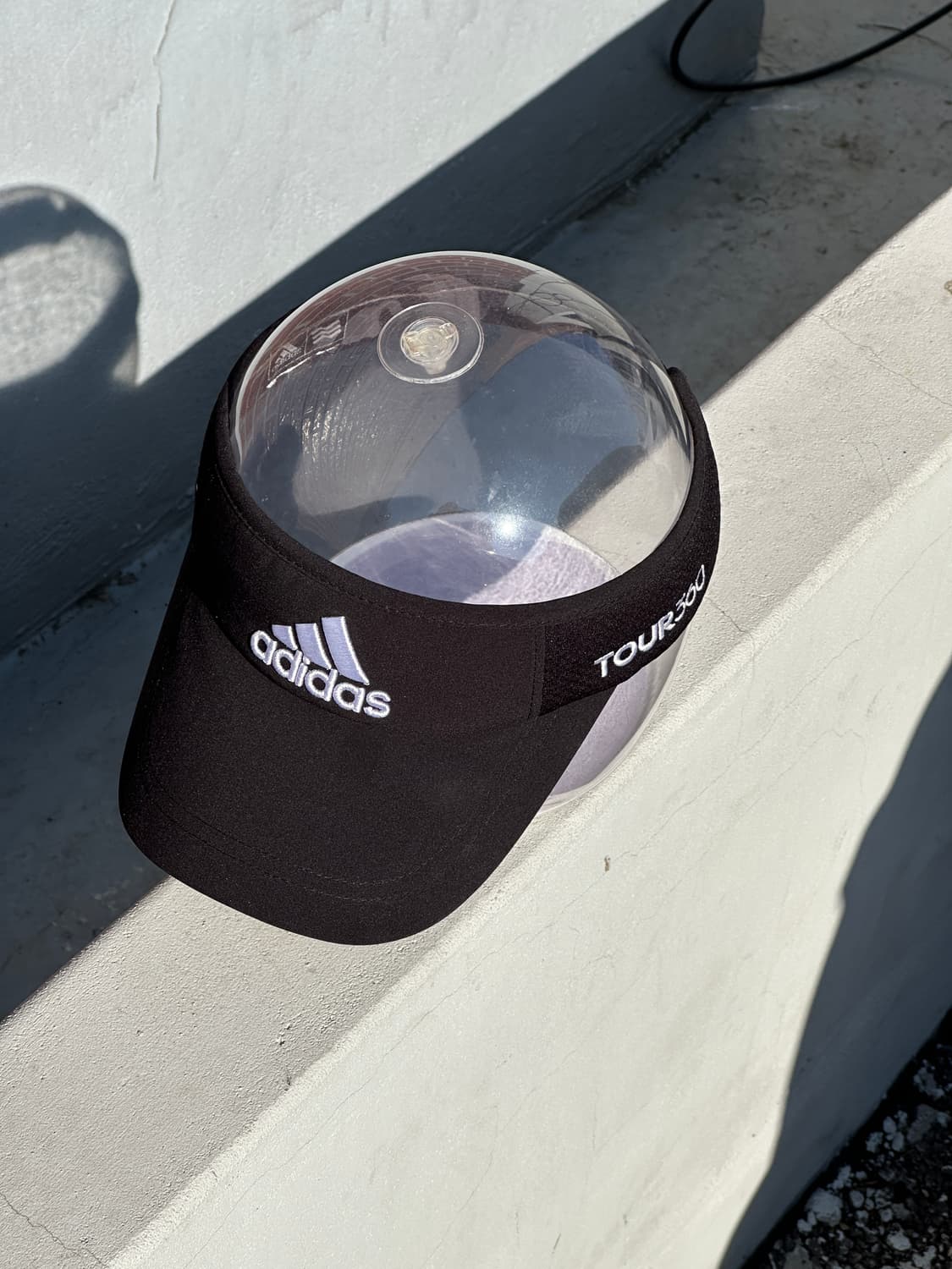 [F] 아디다스 골프 블랙 썬캡 썬바이저 모자 상품이미지2