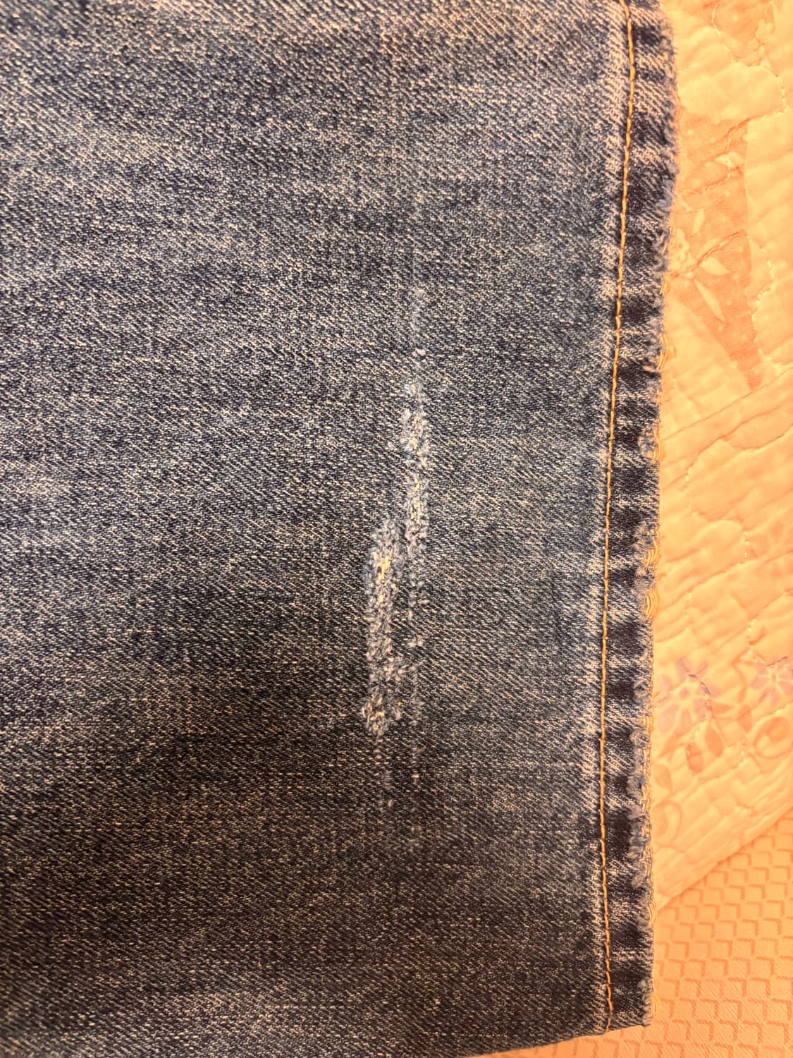 자라 TRF 배기진 블루 상품이미지3