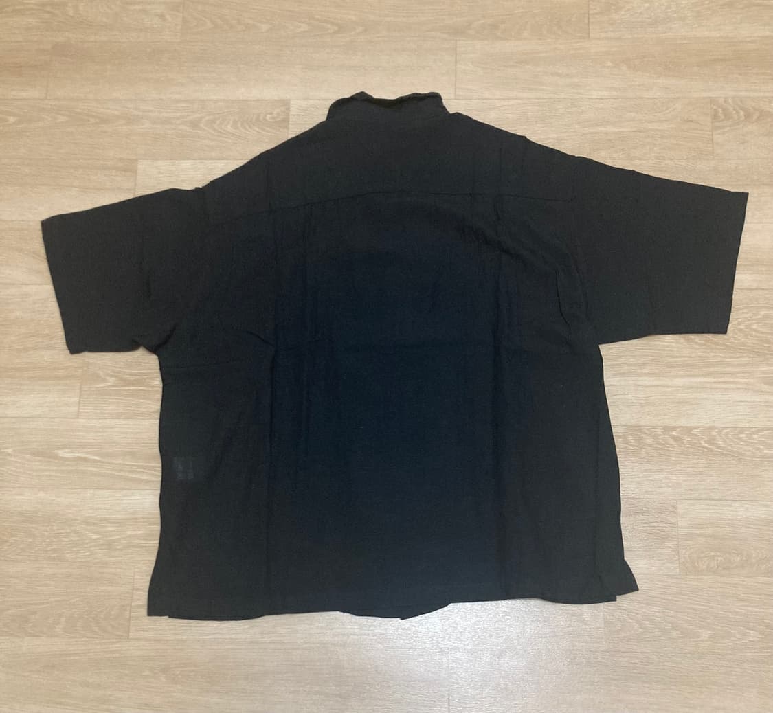 프릭스스토어 린넨 셔츠 S 블랙 상품이미지3