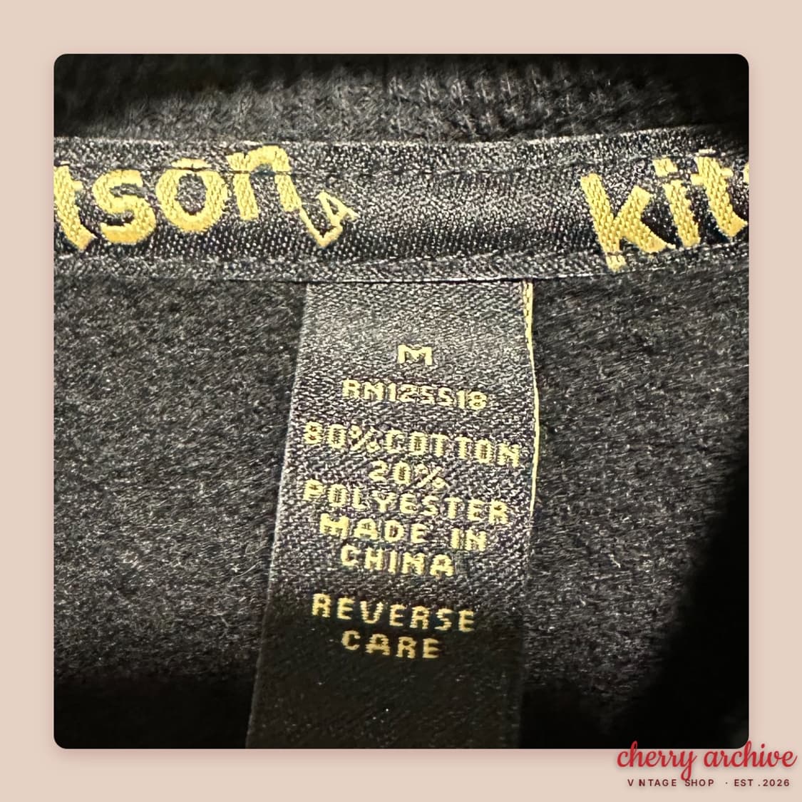 일본빈티지  (kitson) 후드티 상품이미지3