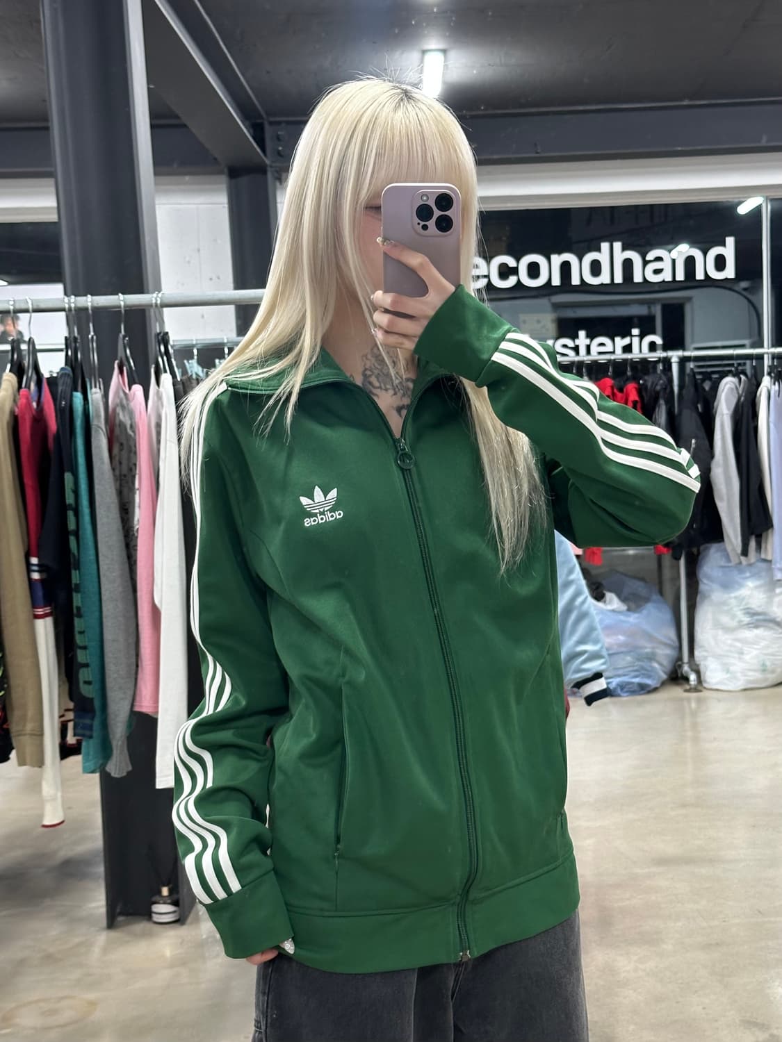 아디다스 유로파 그린 트랙탑 져지 상품이미지1