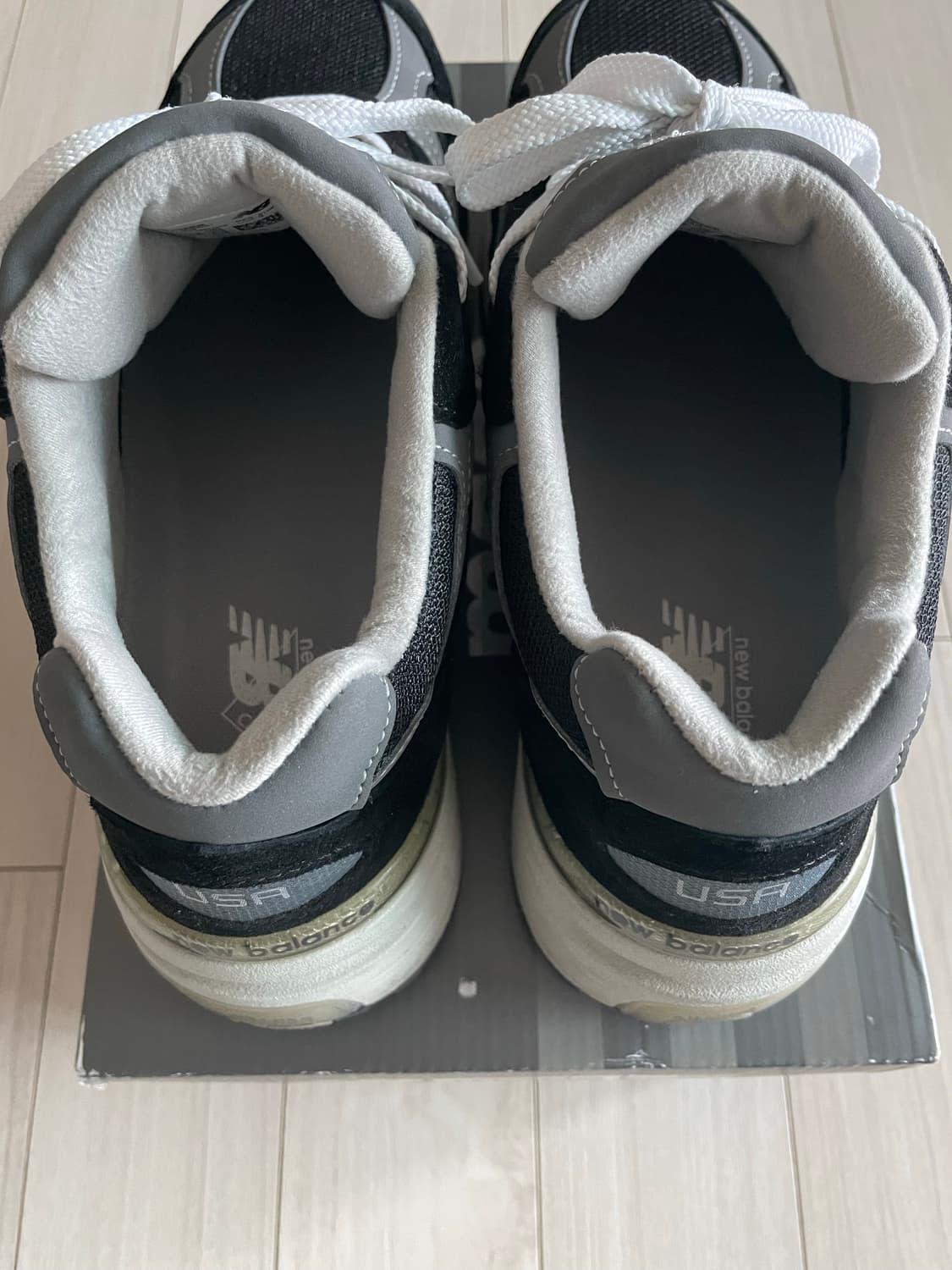 뉴발란스 992 블랙 그레이 270 상품이미지2