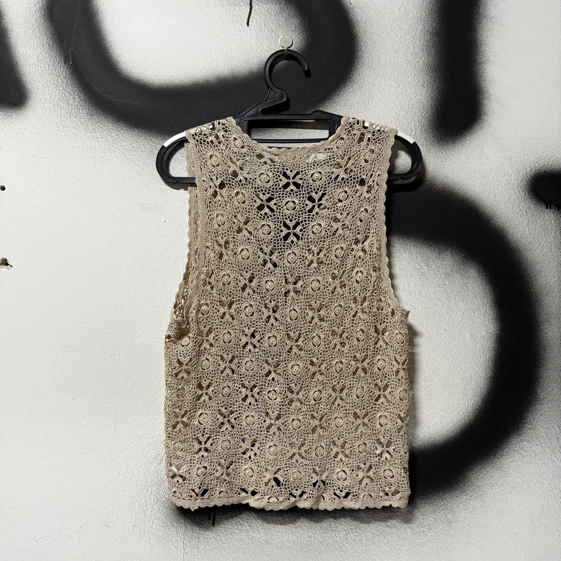 VTG 빈티지 크로쉐 레이어드 베스트 상품이미지2