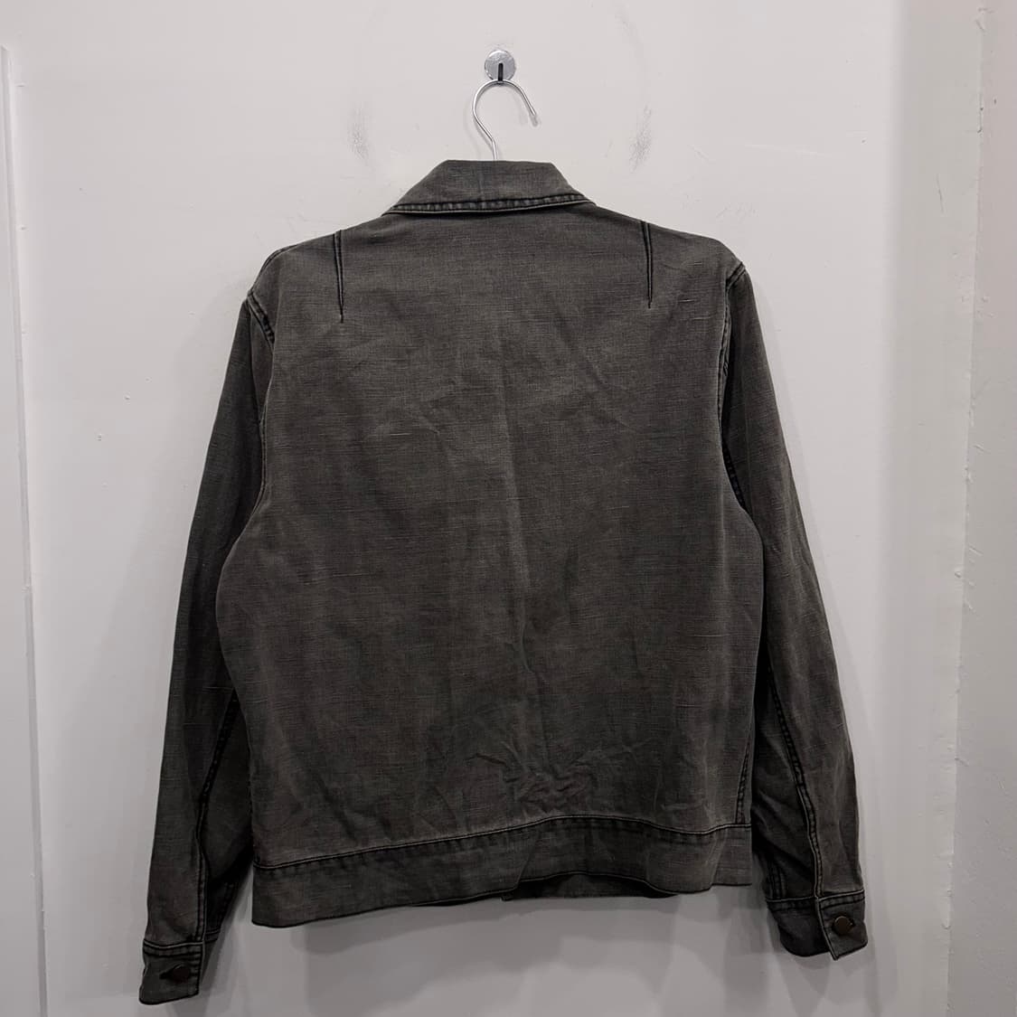 도나카란 샌드워싱 더블포켓 데님 트러커자켓 상품이미지5