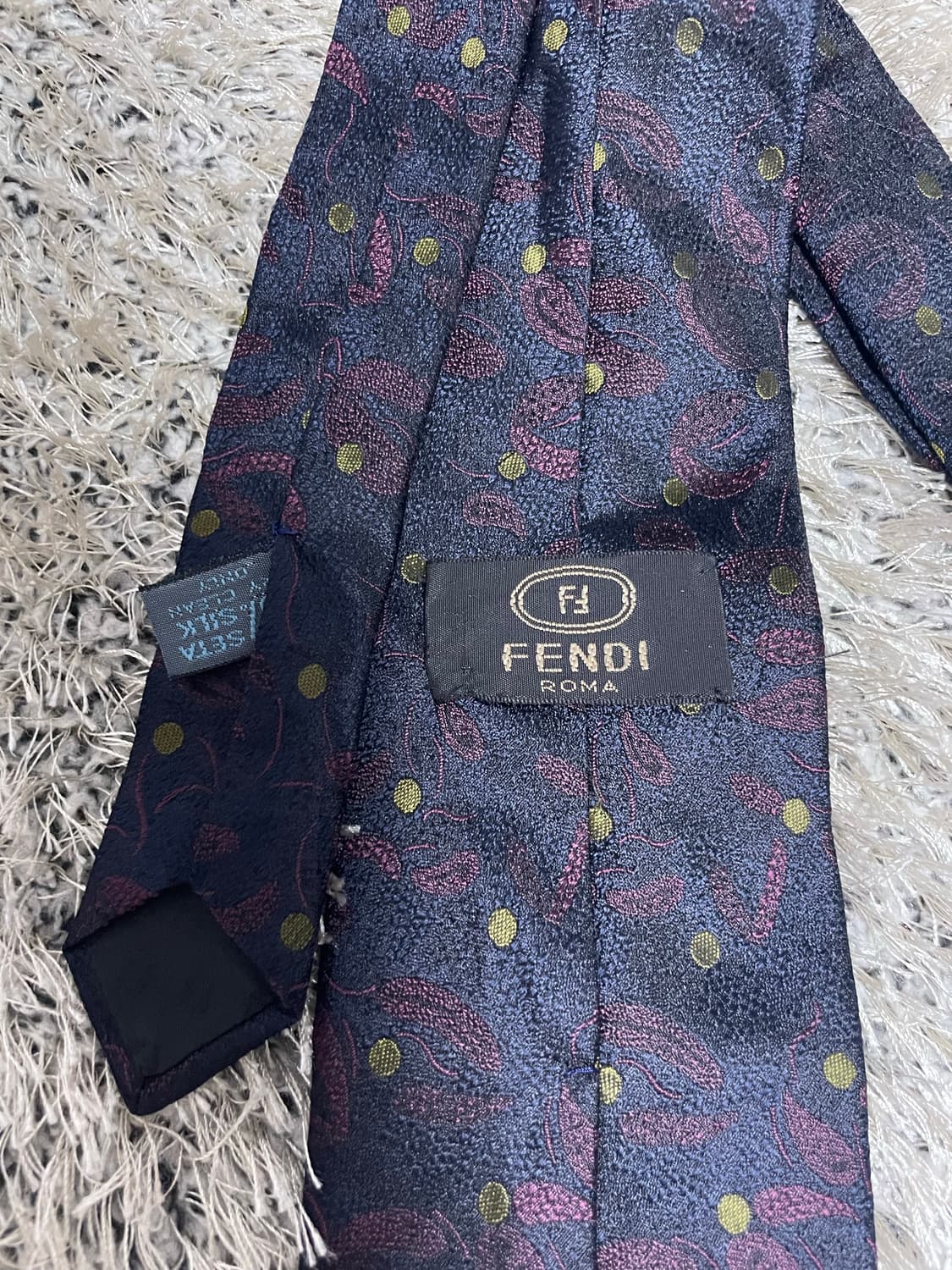 FENDI 이태리제 실크 넥타이 상품이미지3