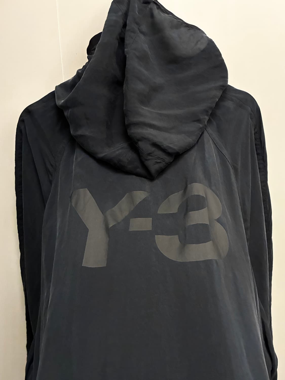 (XXL)Y-3 요지야마모토 큐프로 백로고 오버 후드집업 자켓 상품이미지8