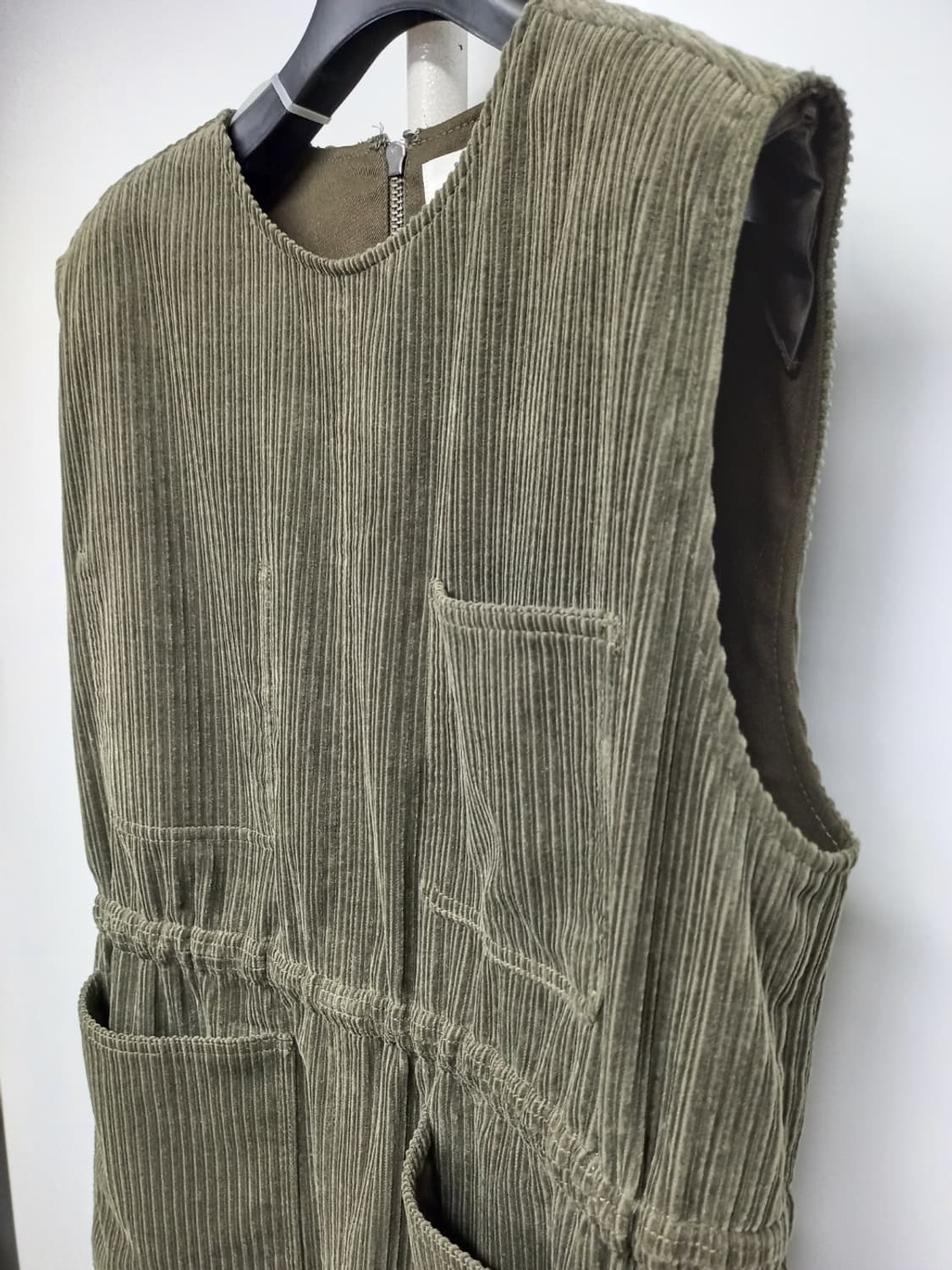 새 톰보이 춘추동 코듀로이 롱 원피스 겸 베스트 F 44-77 상품이미지4