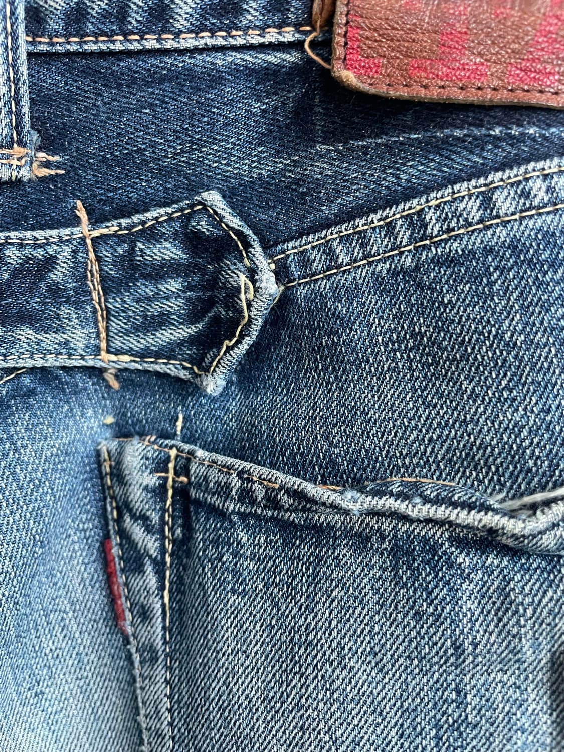 캐피탈 신치백 데님 팬츠 상품이미지8