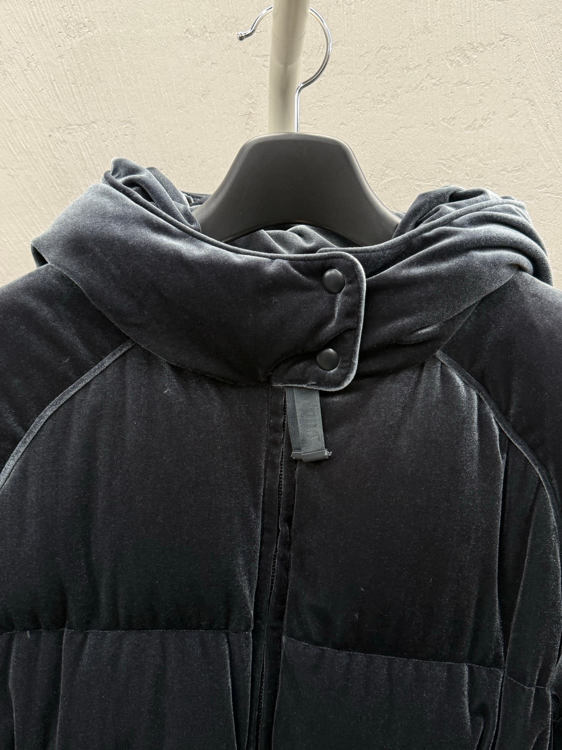 Juicy Couture 쥬시꾸뛰르 딥그린 벨벳 패딩 자켓 55 상품이미지3