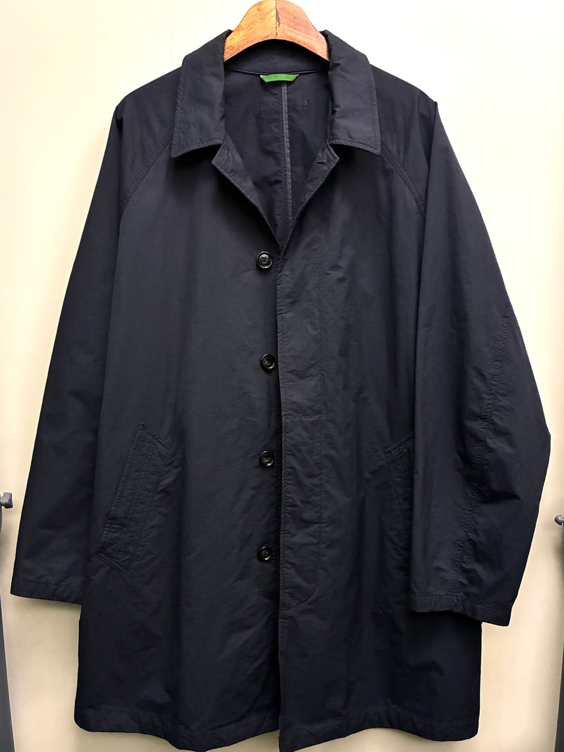 (52/110)헨리코튼 코튼 나일론 홀겹 베이직 맥코트 싱글코트 상품이미지9