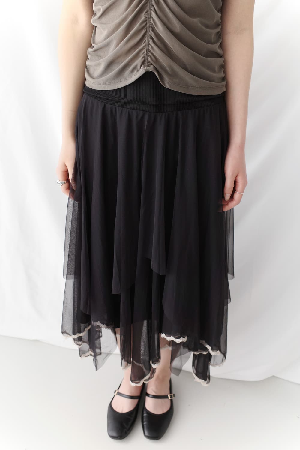 lace sha skirt 상품이미지4