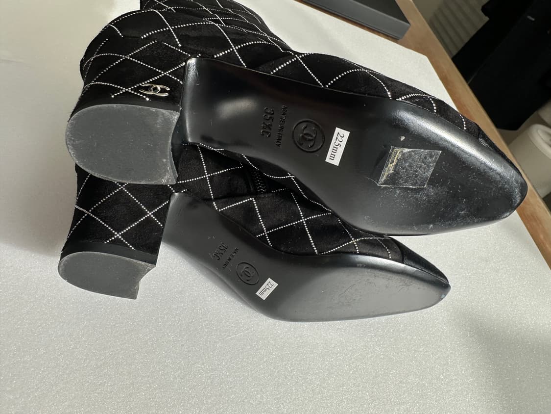 샤넬 앵클 부츠 225mm 상품이미지7