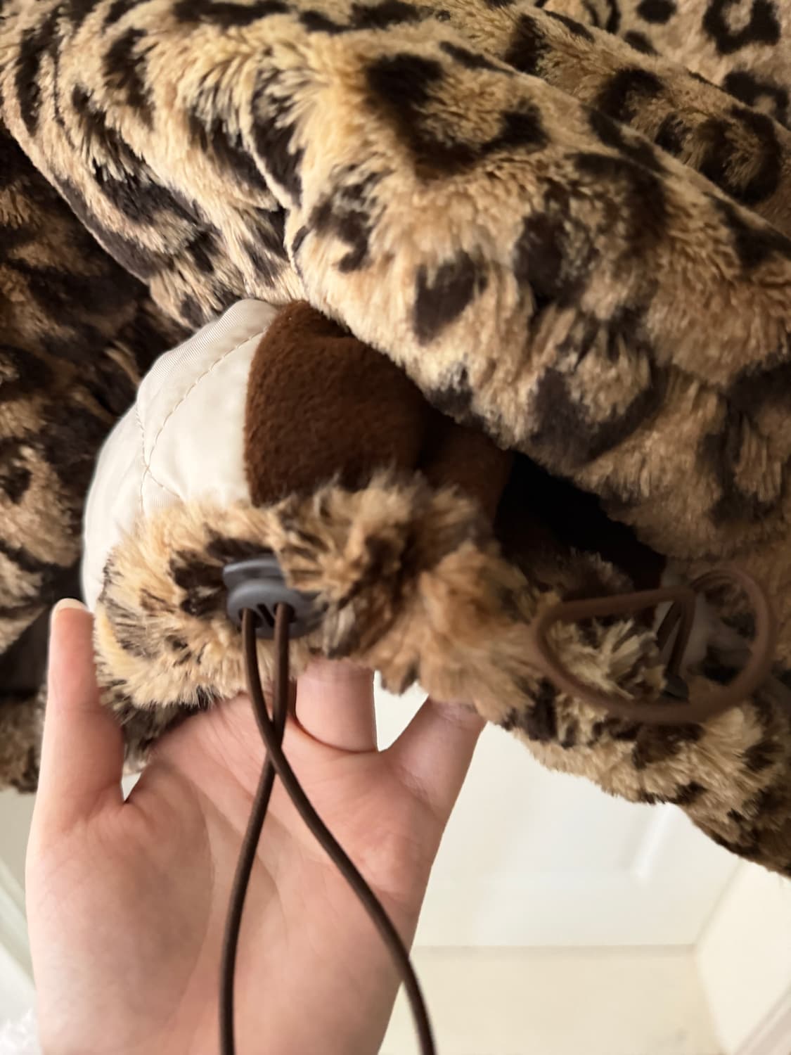 13months 써틴먼스 레오파드 플리스 자켓 M 상품이미지9