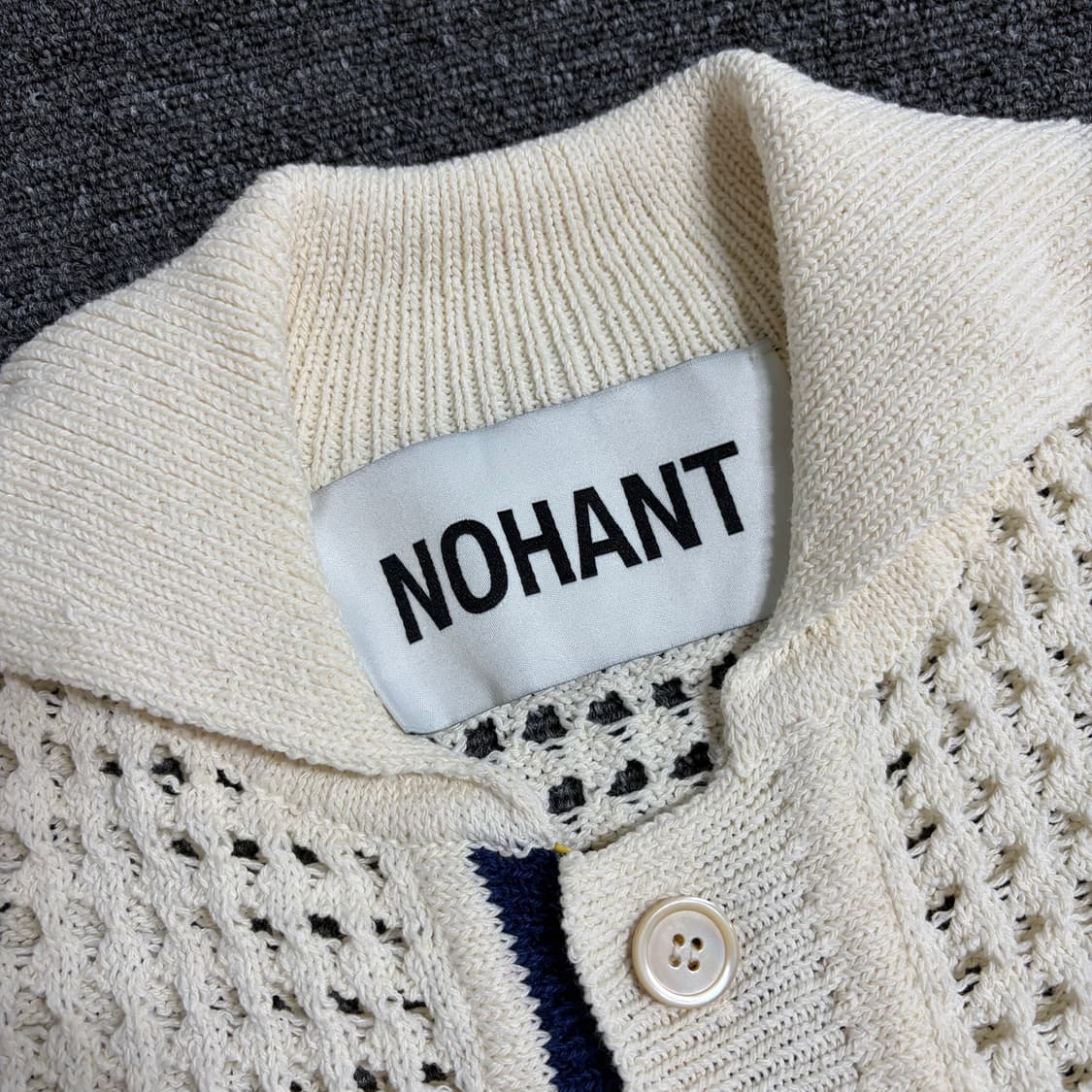 노앙 크로쉐 니트 가디건 상품이미지2