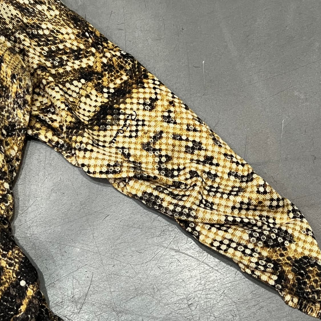  로베르토 카발리 뱀피 무늬 니트 원피스 y15997 상품이미지4