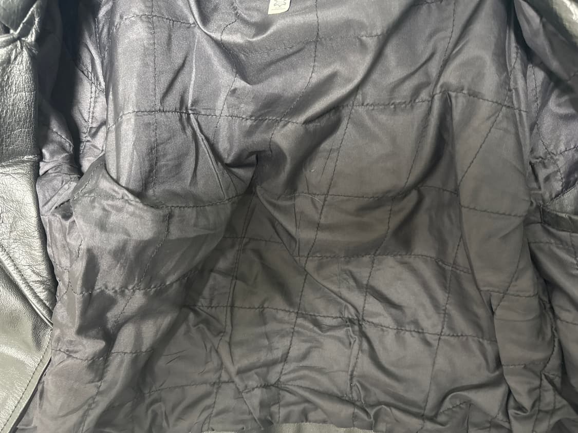 미국 빈티지 더블카라 소가죽 바이커자켓 상품이미지4