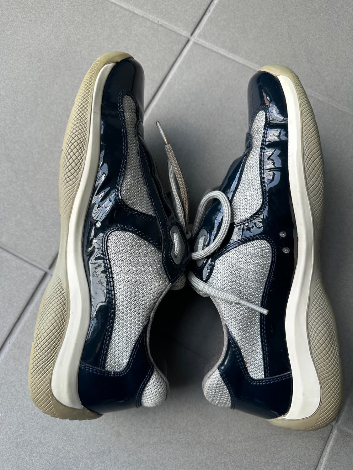 [280] 프라다 아메리카컵 og 네이비 유광 상품이미지3