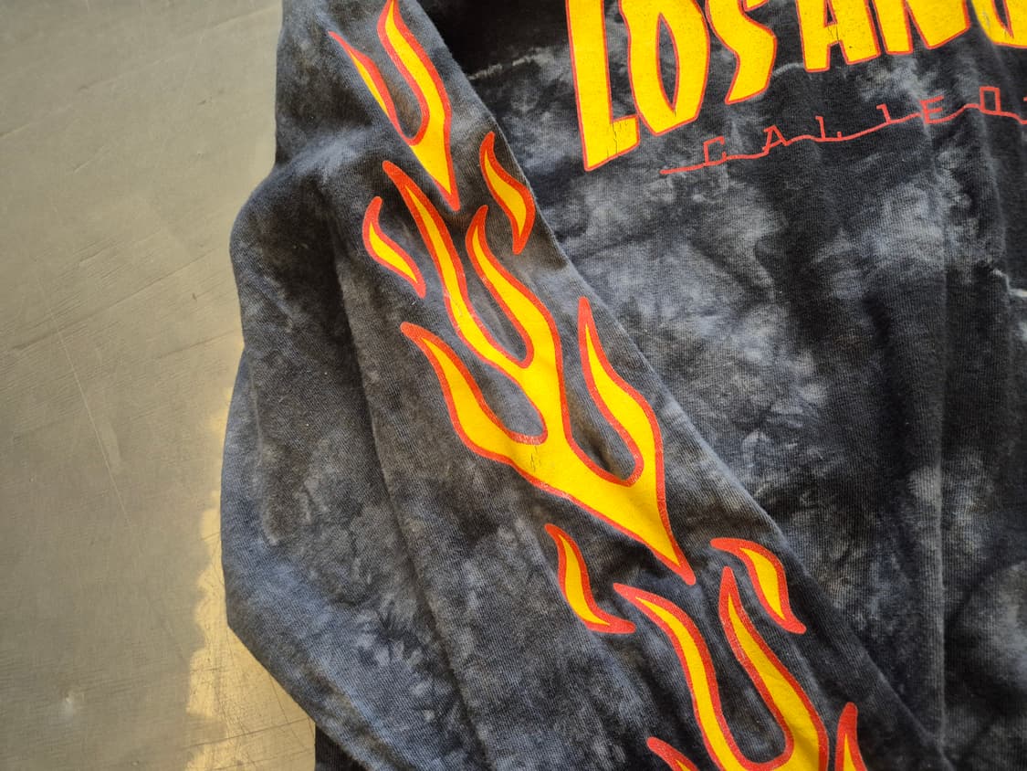 00s 로스엔젤레스 타이다이 플레임 롱 슬리브 상품이미지4