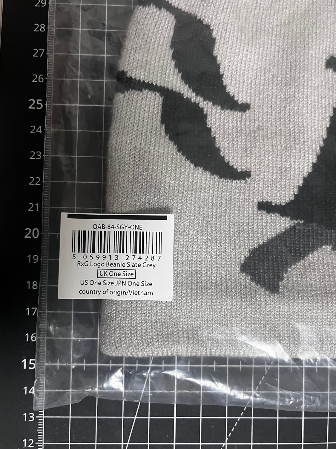 랩x그라미치 로고 비니 슬레이트 그레이 상품이미지2