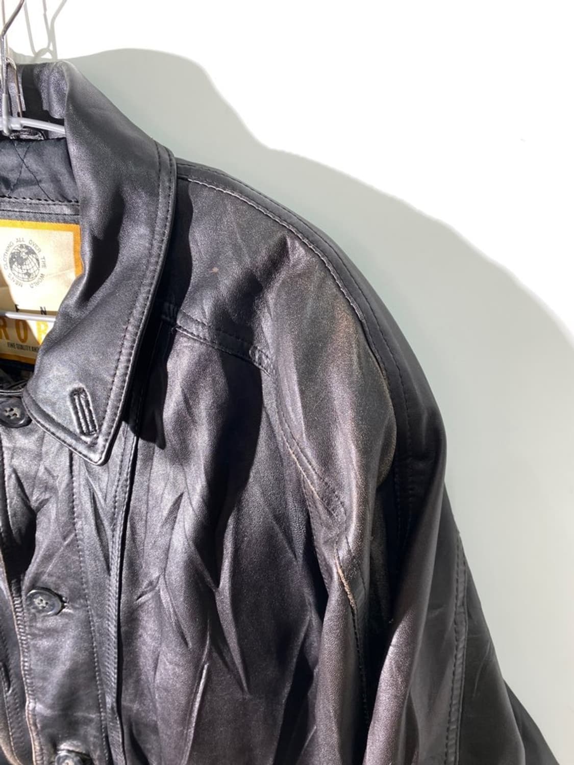 robo 리얼 레더 자켓 상품이미지6