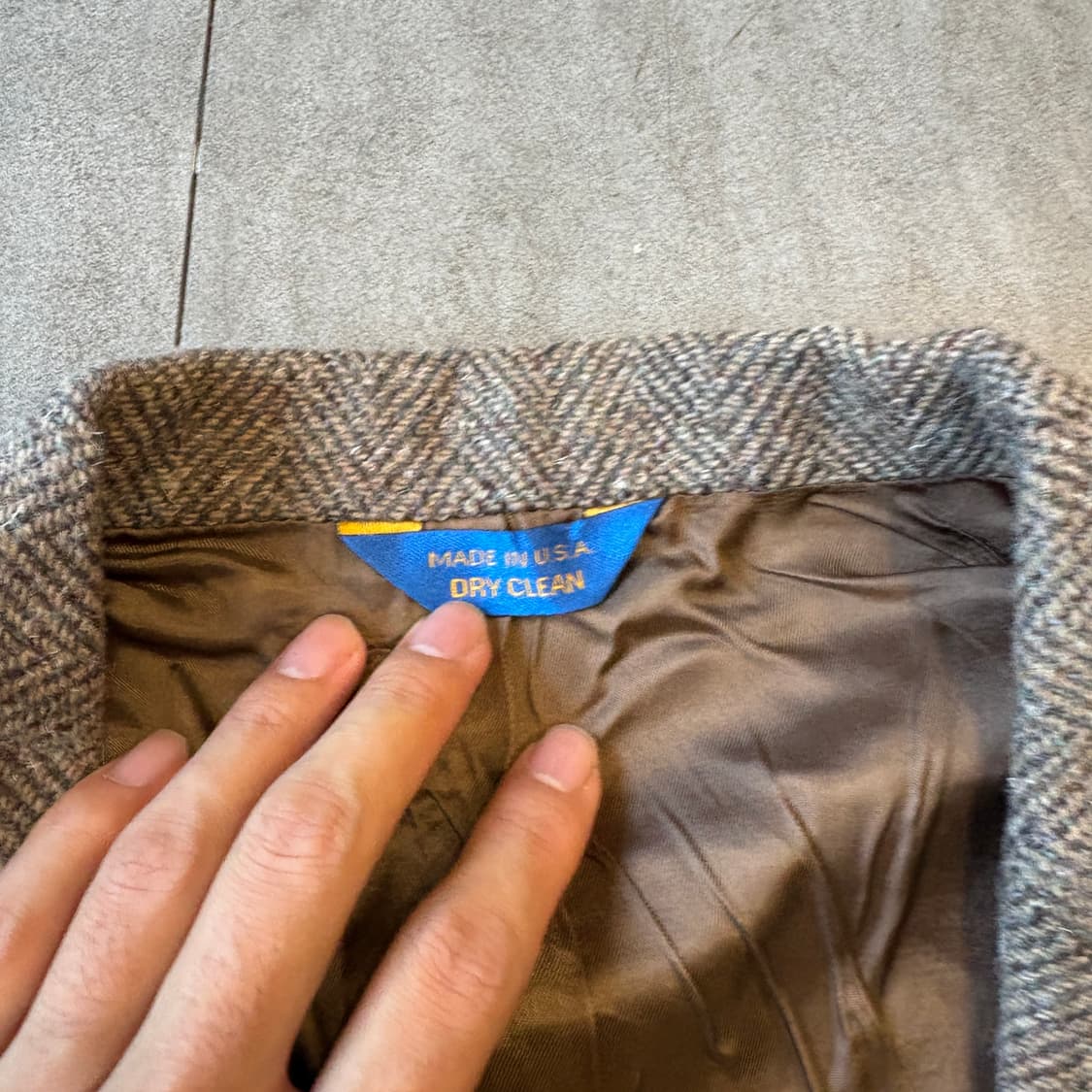 80년대 미국 생산 펜들턴 울 블레이저 자켓  상품이미지6