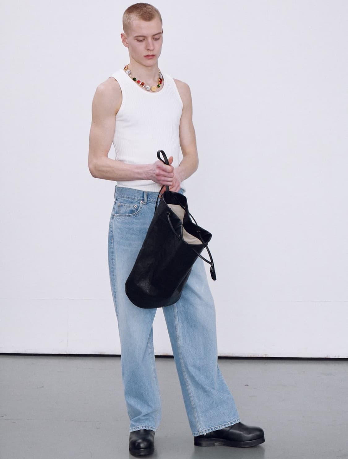 렉토 고트레더 번들백(새상품) 상품이미지2