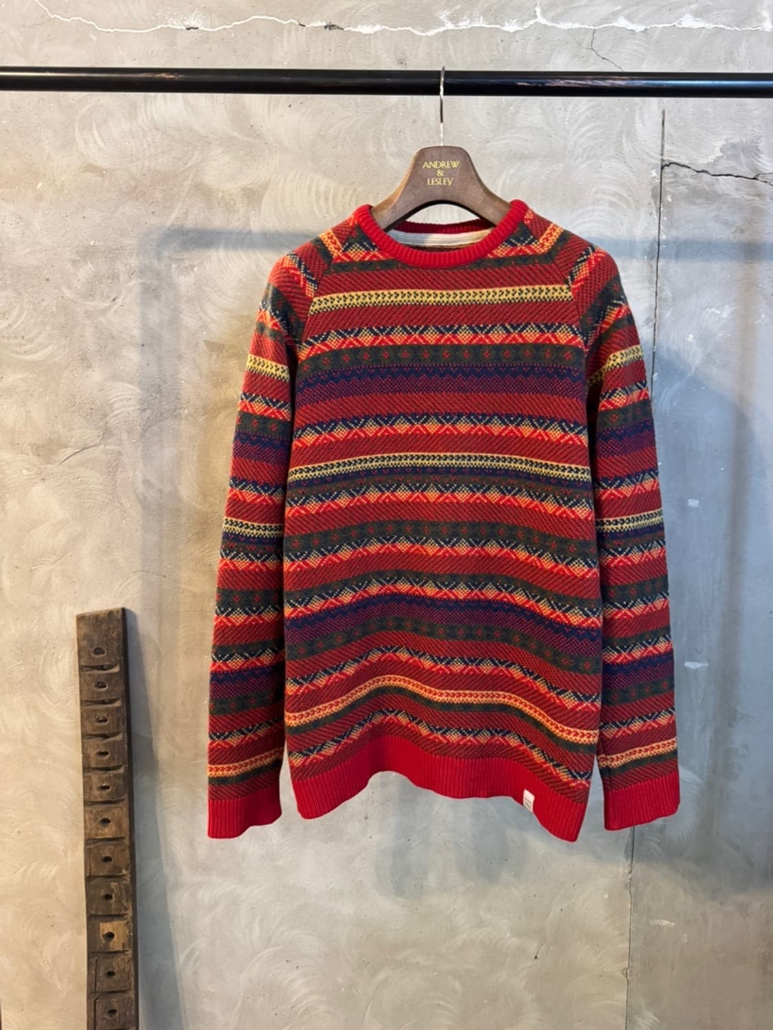 노스프로젝트 페어아일 니트 100 상품이미지1