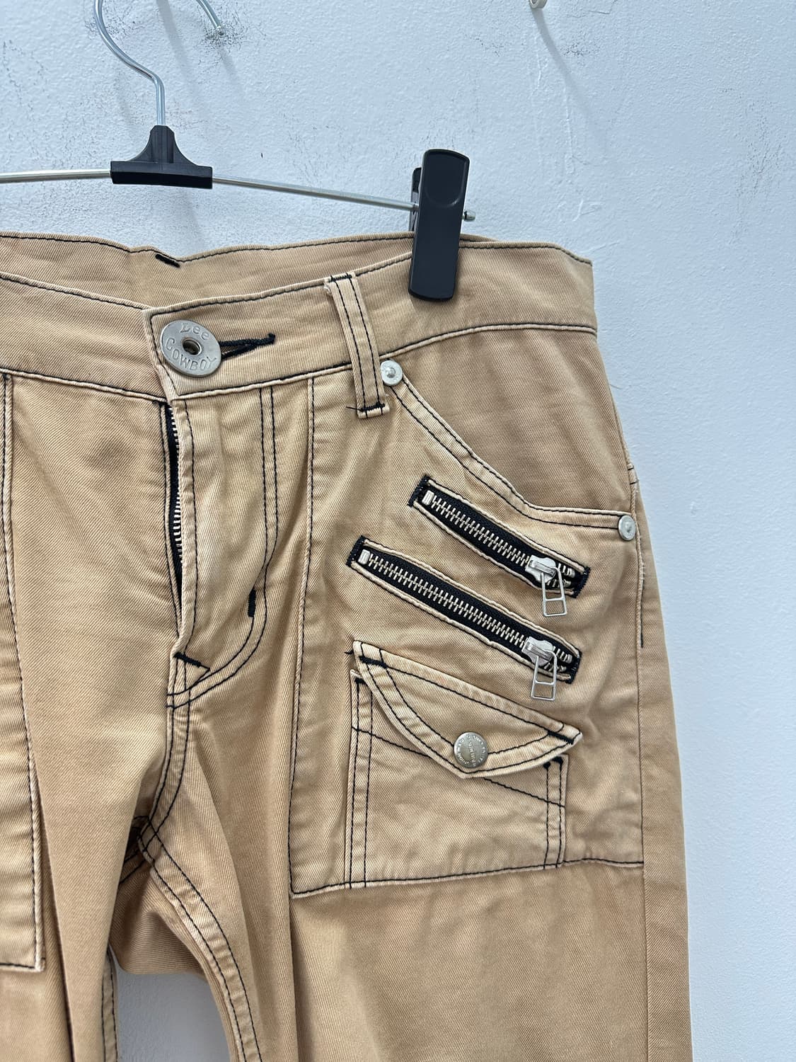 LEE zipper point back detail moto pants 상품이미지9