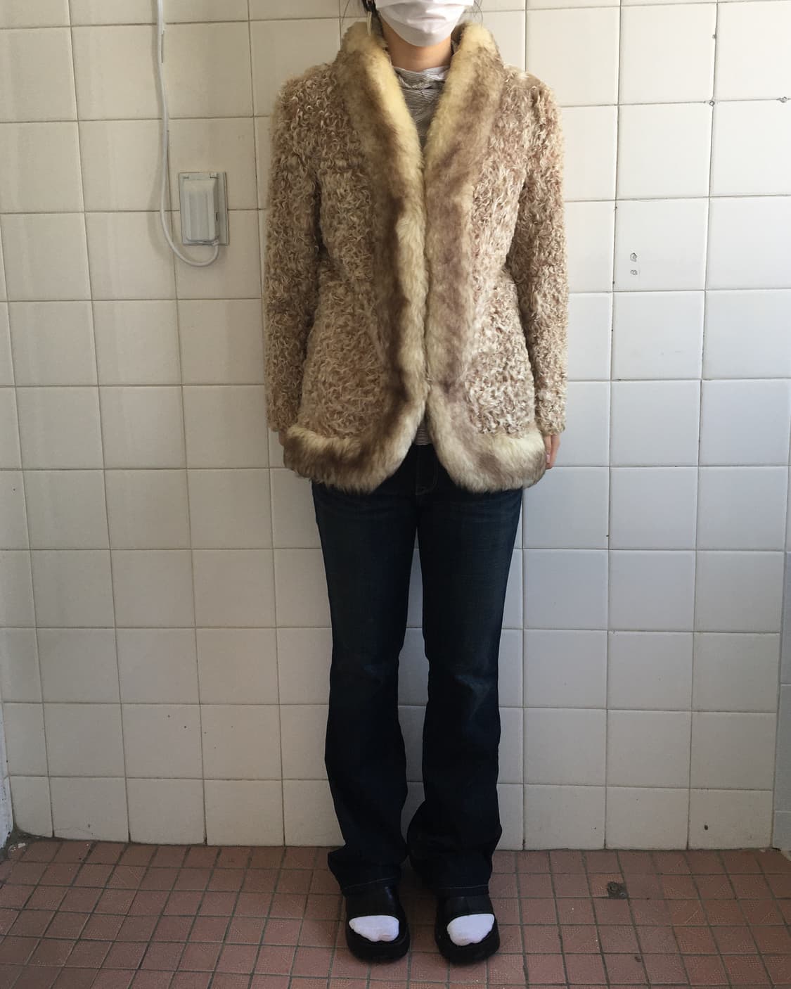 Lamb fur jacket 상품이미지5