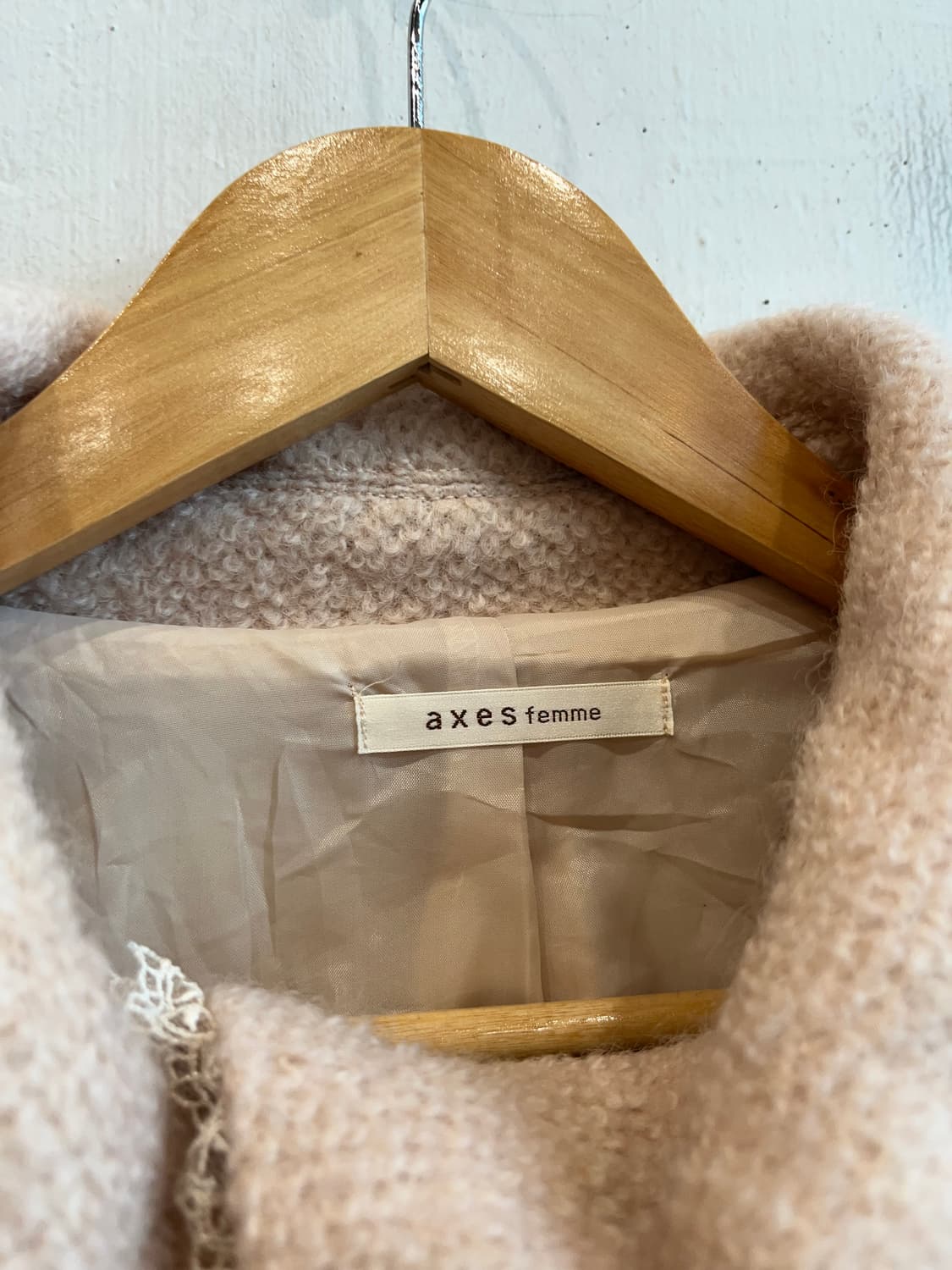 액시즈팜 리본 코트 상품이미지7