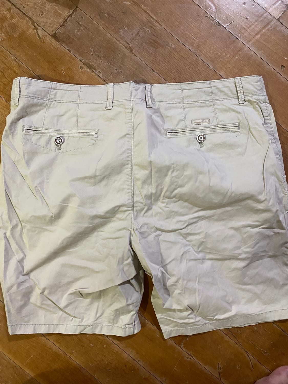 Massimo Dutti 베이지 치노 반바지 36 상품이미지3