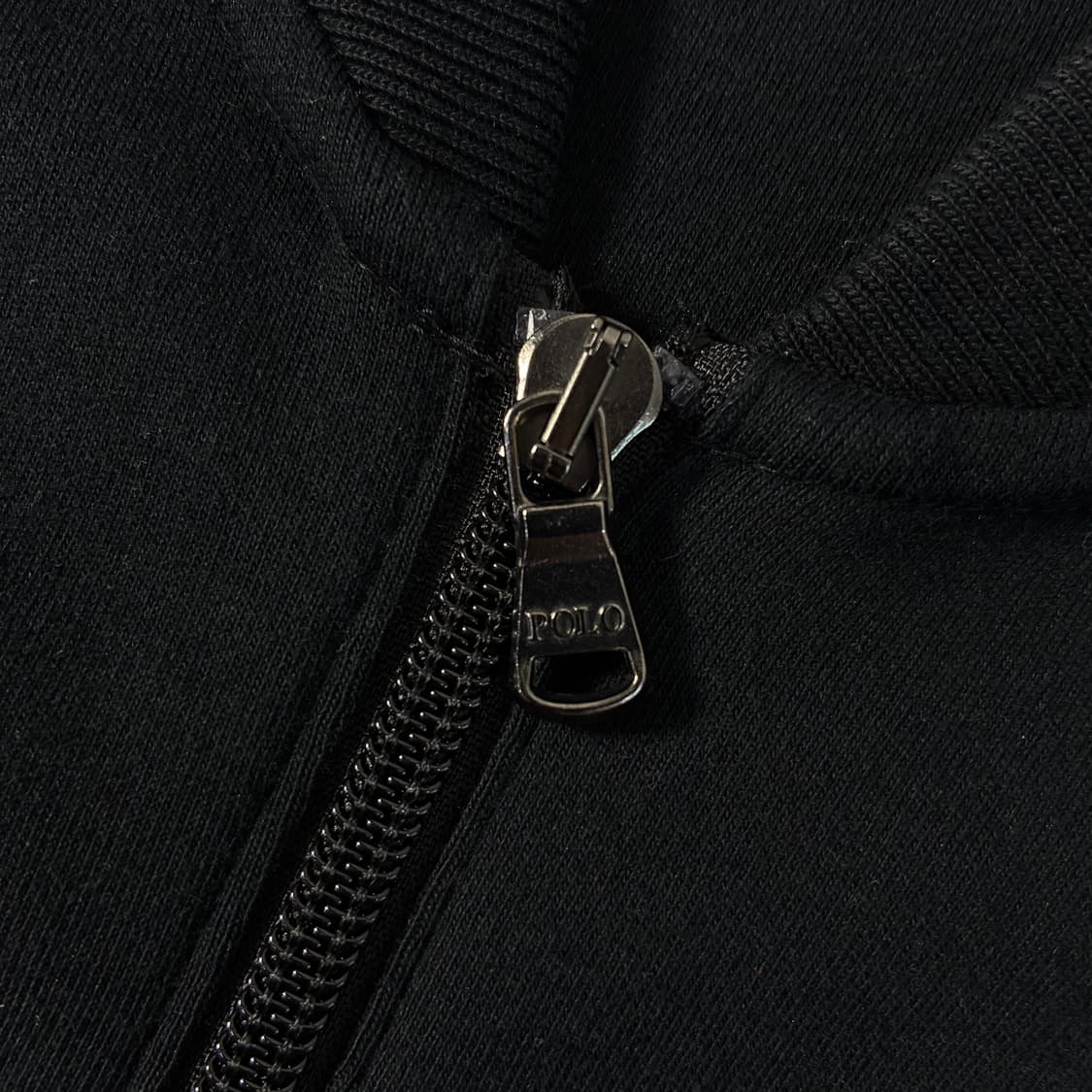 Polo  폴로 랄프로렌 자수 코튼 블랙 집업  상품이미지4