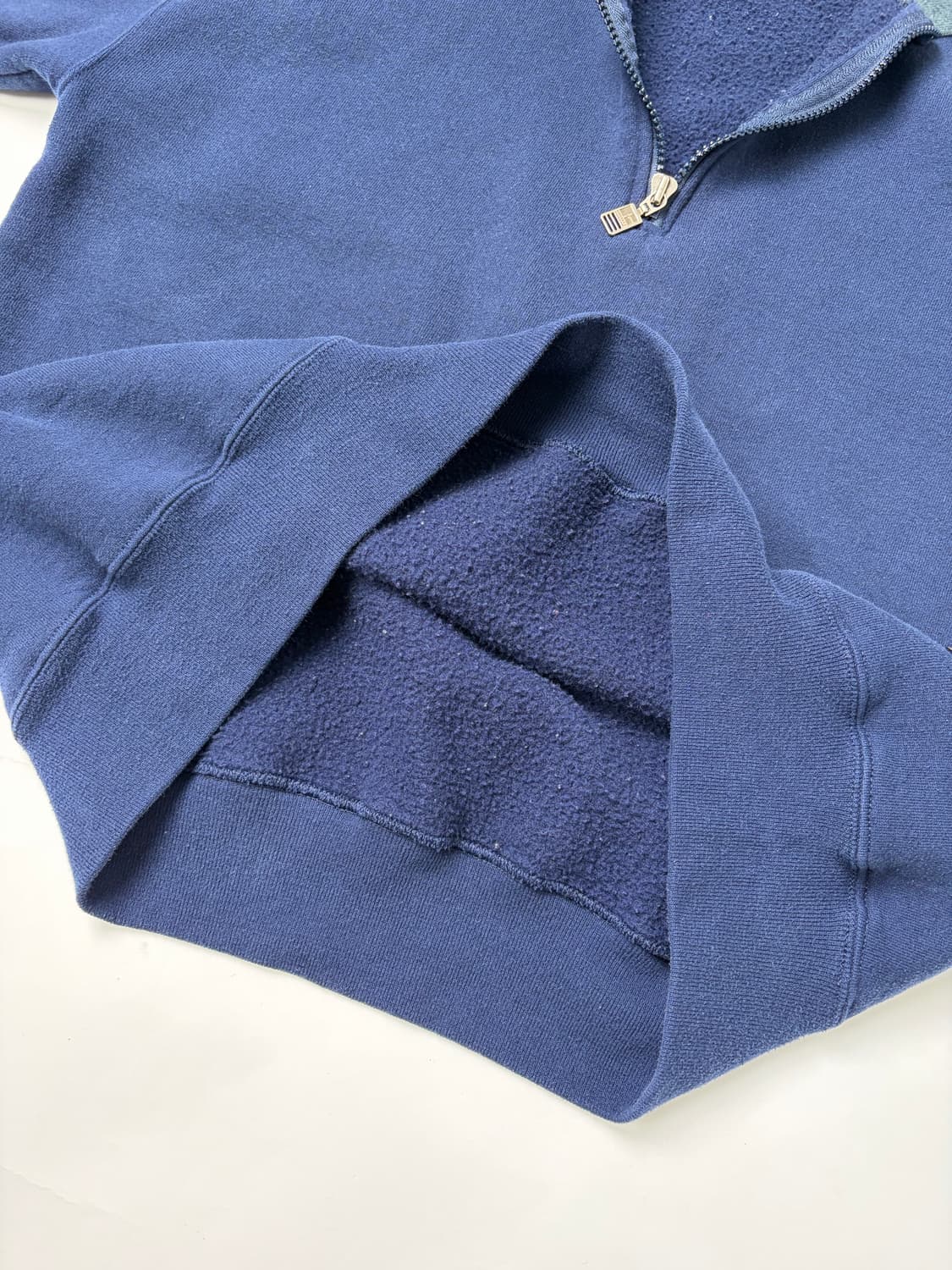90s Russell Quarter Zip Sweatshirt (navy 상품이미지8