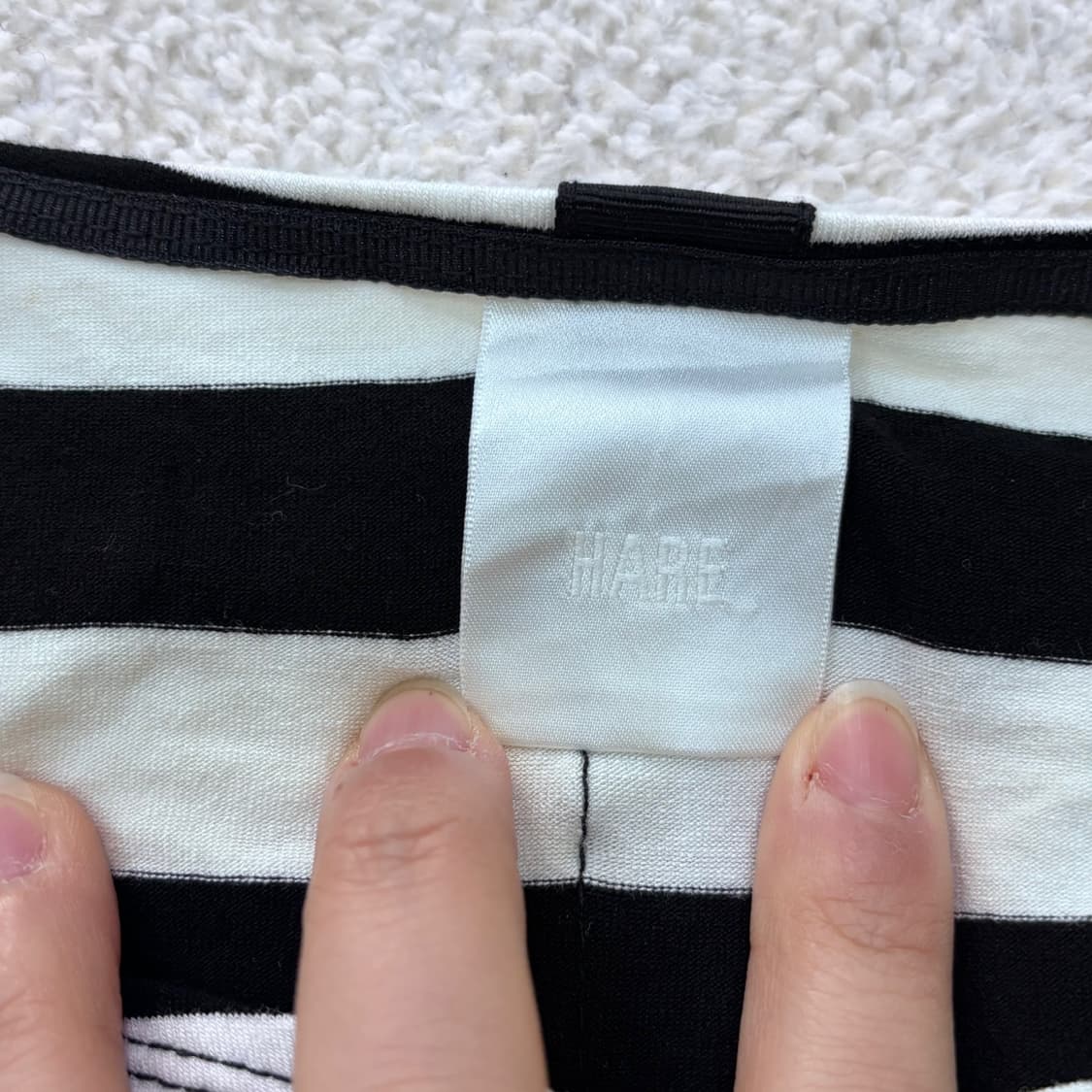 F 하레 스트라이프 미니 원피스 0320E 상품이미지3