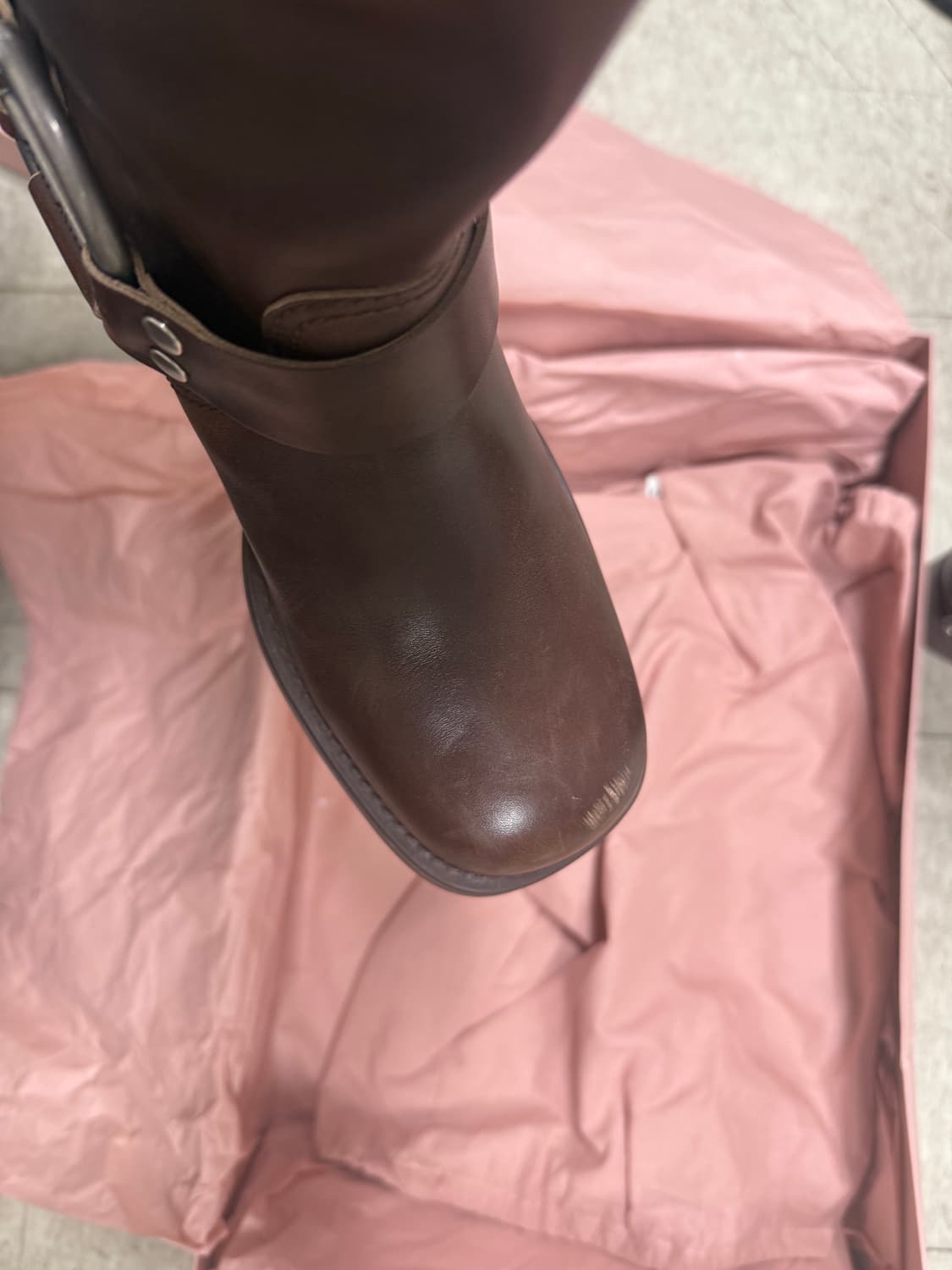 미우미우 부츠 39사이즈 팝니다 (쿨거시 5만네고가능) 상품이미지7