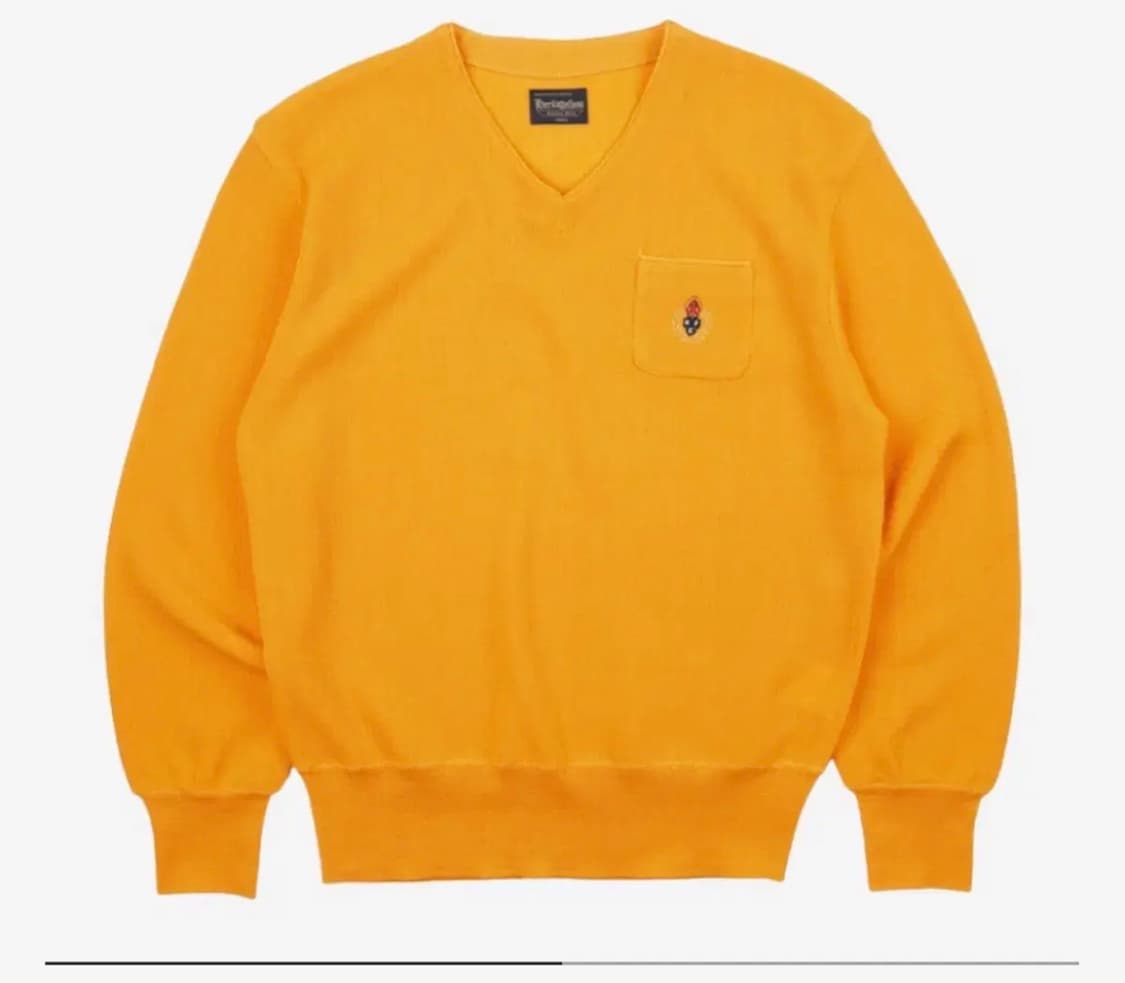 헤리티지플로스 브이넥 니트 m size 상품이미지1