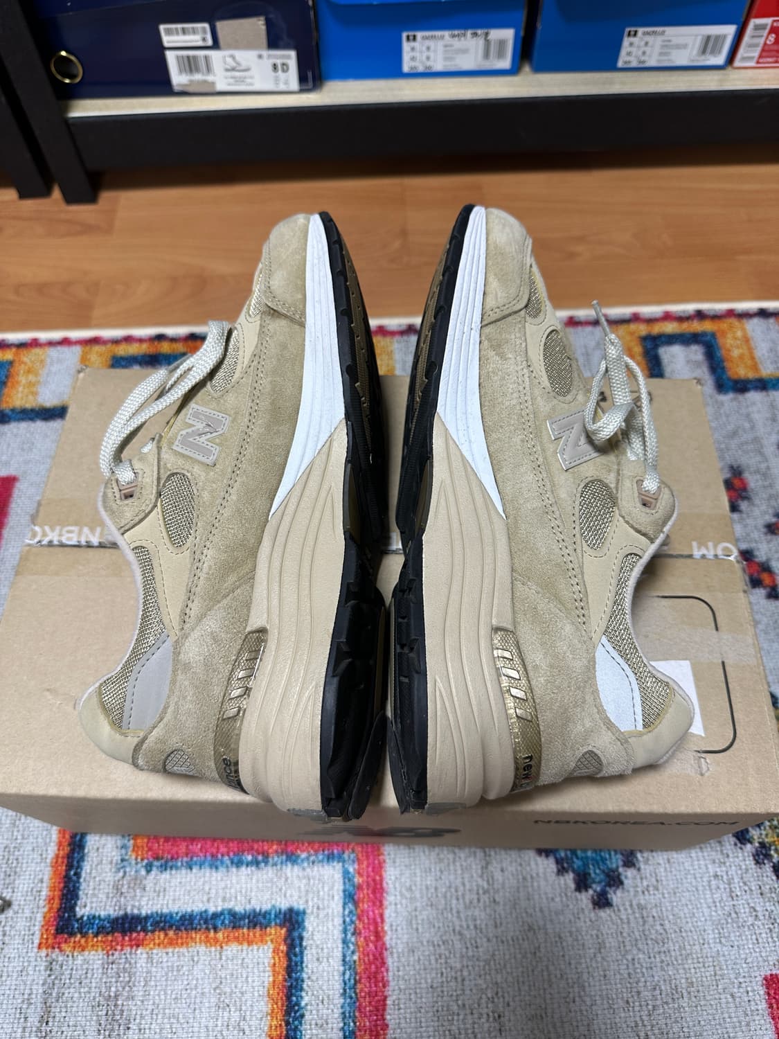 (260) 뉴발란스 992 탄 8D 상품이미지4