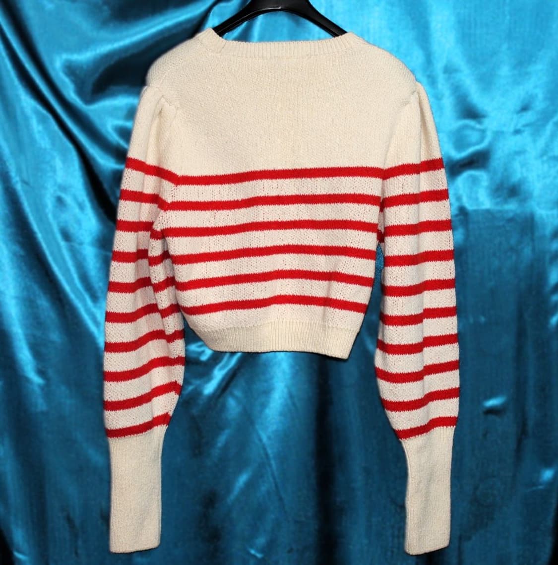 ZARA 자라 오렌지 크롭 니트 S 상품이미지4