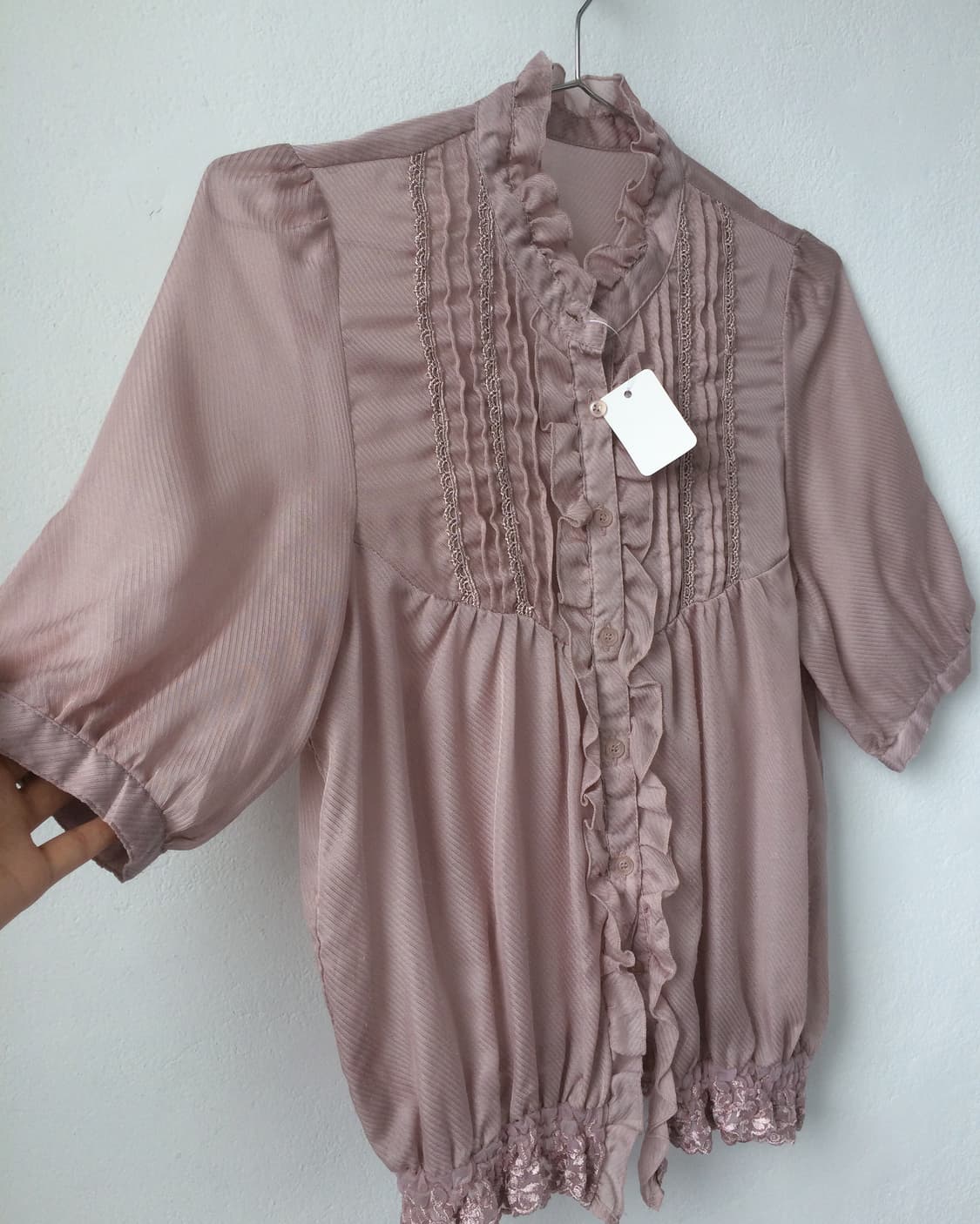 Frill point blouse 상품이미지4