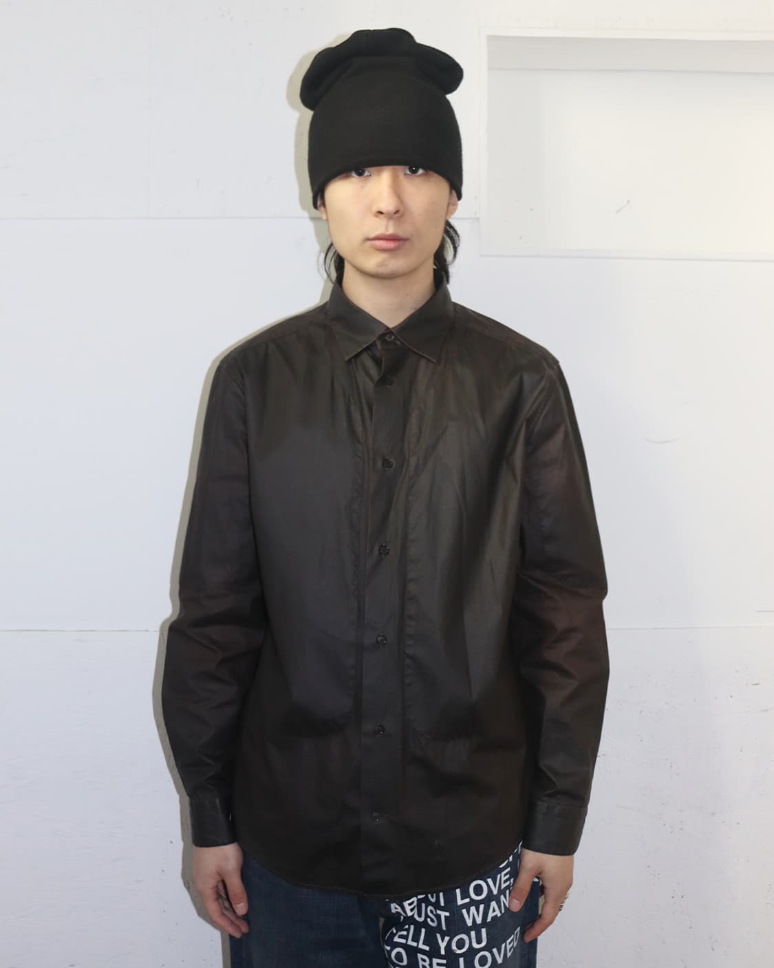 루이비통 왁스 솔리드 셔츠 상품이미지1