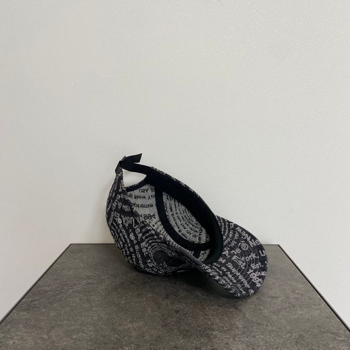 슈프림 자카드 워시드 데님 박스로고 캠프캡 모자 상품이미지7