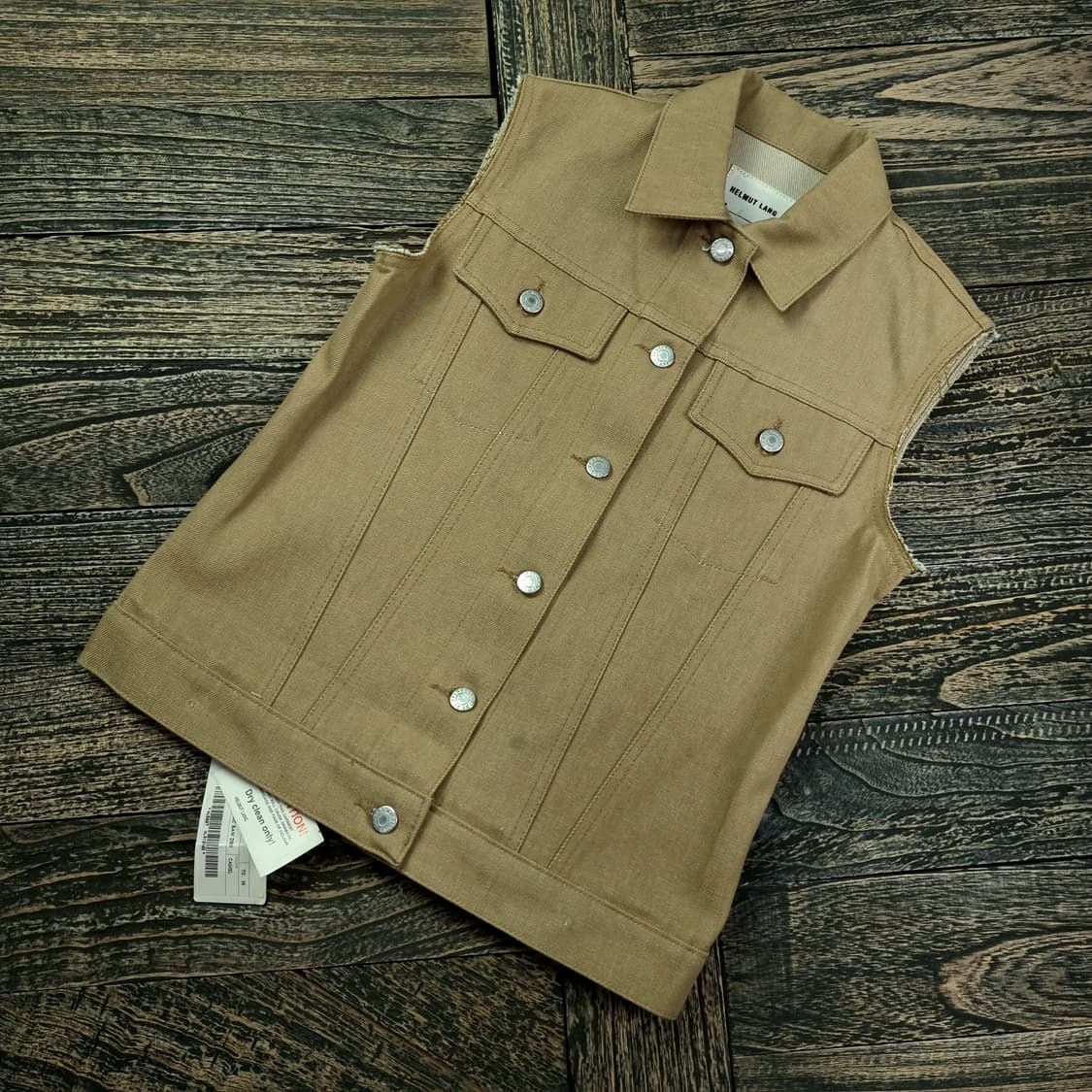 [HELMUT LANG] (미사용)헬무트랭 샌드 데님 조끼 P00866 상품이미지1